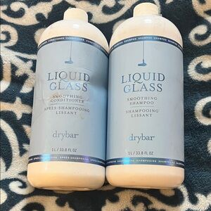 Drybar Liquid Glass Smoothing Set 33.oz bottles